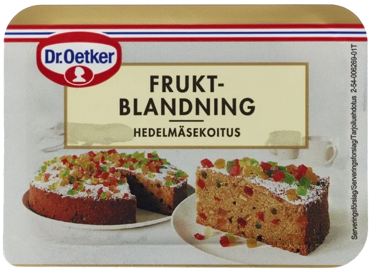 Fruktblanding 100g Dr.Oetker