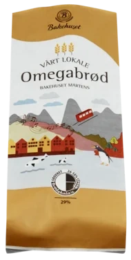 Martens Omega Brød 620g Bakehuset