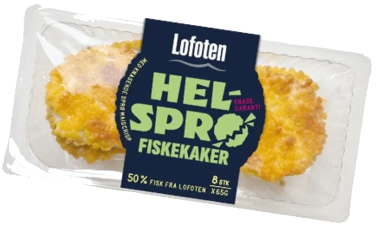 Fiskekaker Helsprø 500g Lofoten