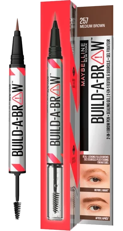 Maybelline Build-a-brow Pen Medium Brown