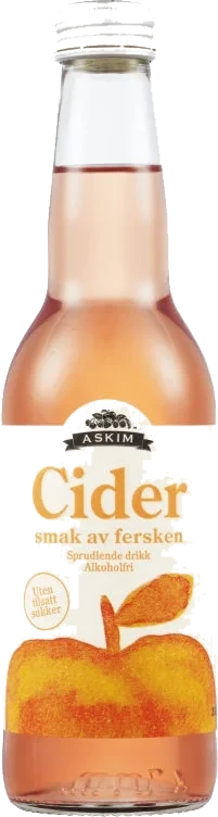 Askim Cider Fersken u/Sukker 0,33l