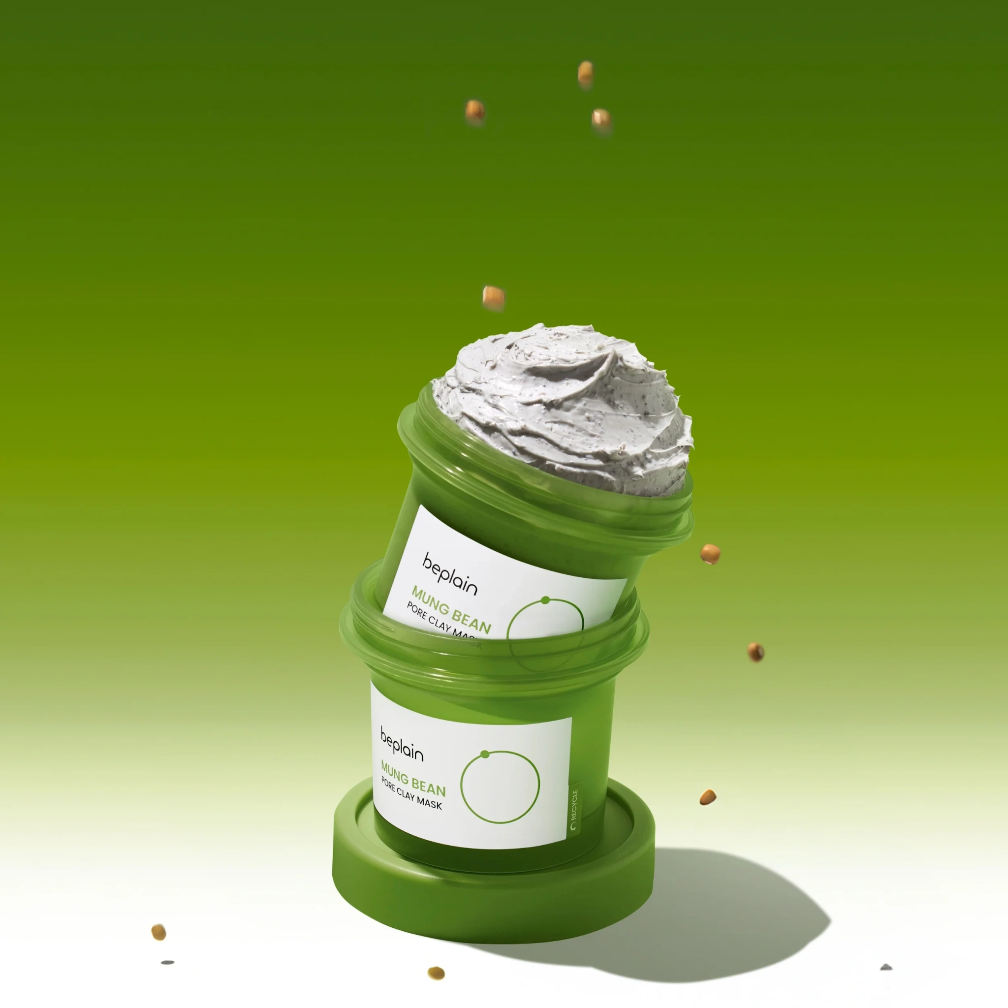 Beplain Mung Bean Pore Clay Mask, 60 ml