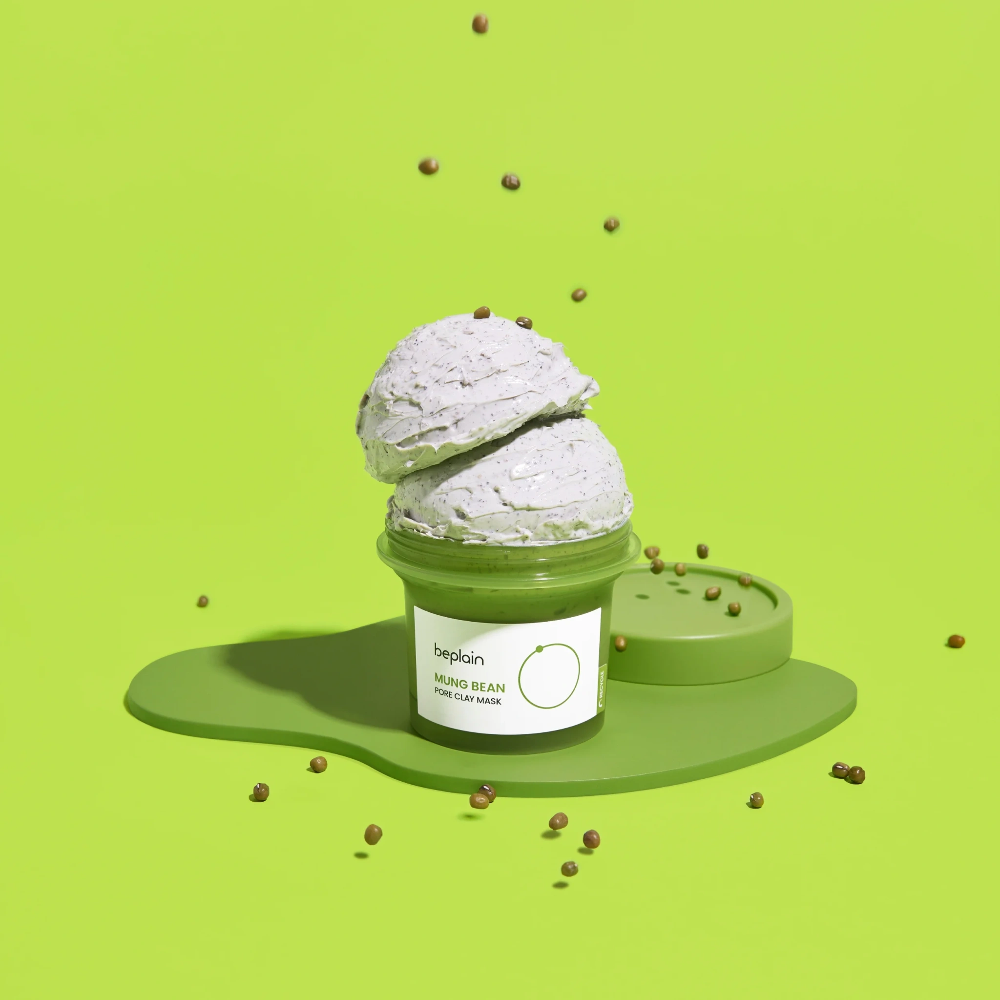 Beplain Mung Bean Pore Clay Mask, 60 ml