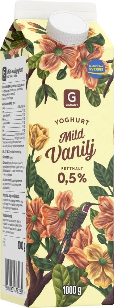 Yoghurt Vanilj 0,5%