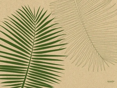 Bordbrikke Papir 30x40cm Leaf