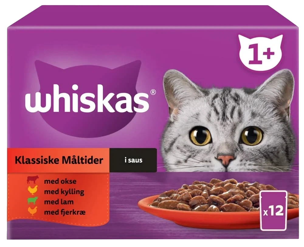 Selection Våtfôr med Kylling, okse, lam og fjærkre i saus
