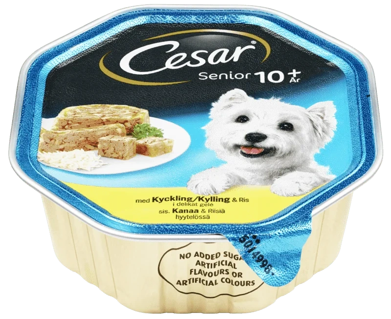 Hundmat Senior Kyckling