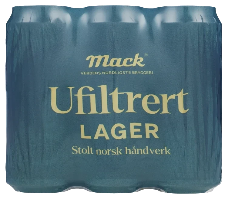 Mack Lager Ufiltrert 0,5lx6 boks