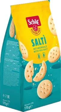 Schär Kjeks Saltí 175g