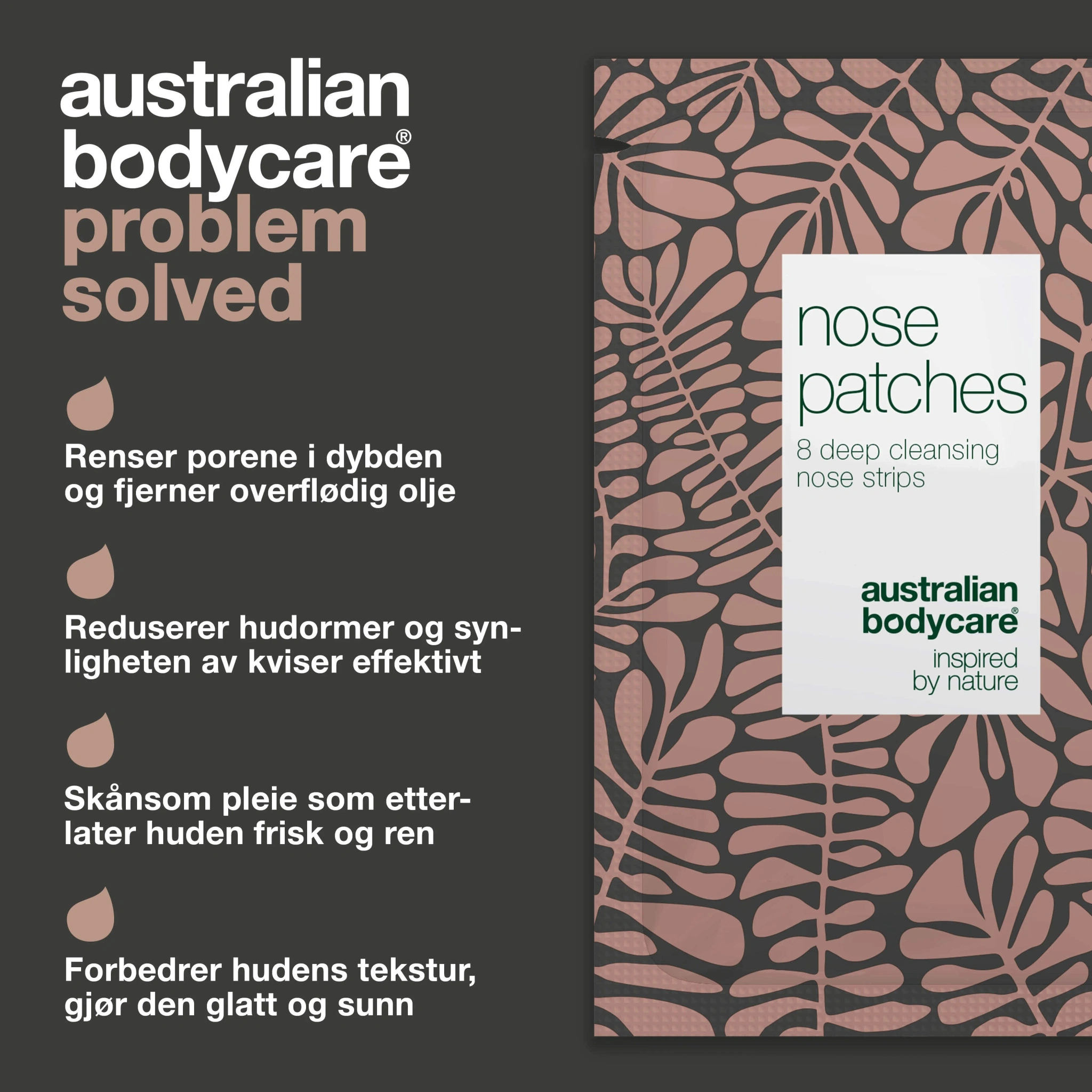 Australian Bodycare Nose patches, 8 stk.
