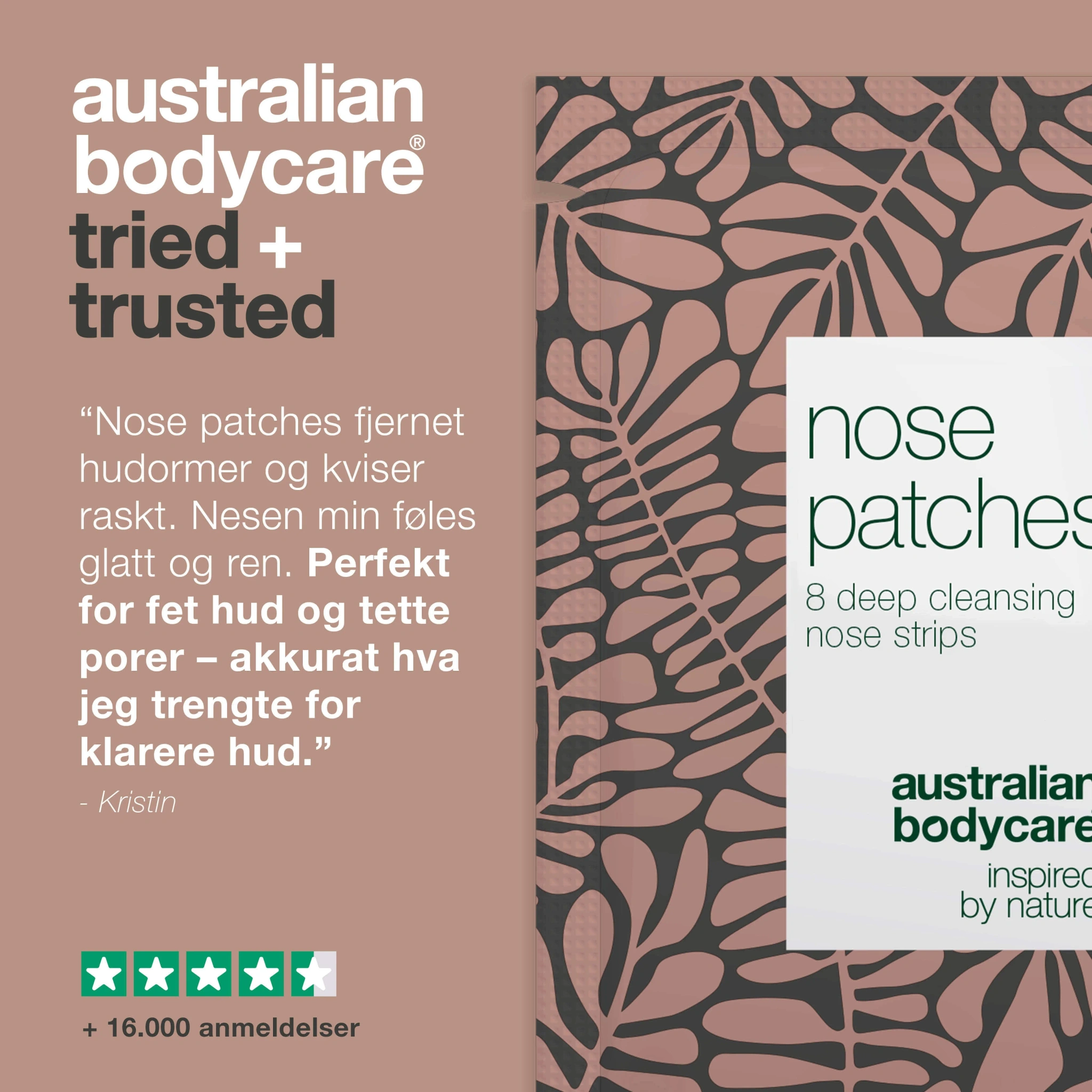 Australian Bodycare Nose patches, 8 stk.