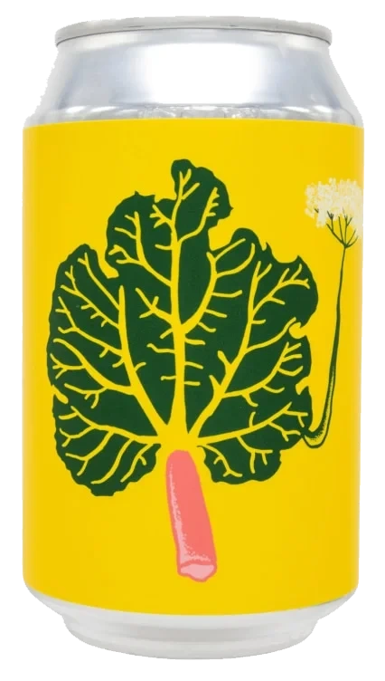 Fruktsmekk Rabarbara&Hylleblomst 0,33l boks