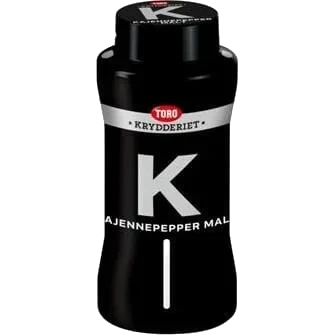 Cayennepepper 380g Toro Krydder