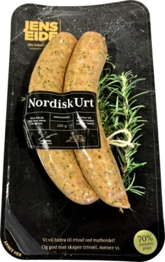 Nordisk Urtepølse 230g Jens Eide