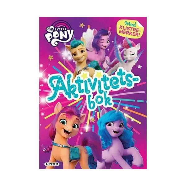 My Little Pony Aktivitetsbok med Klistremerker