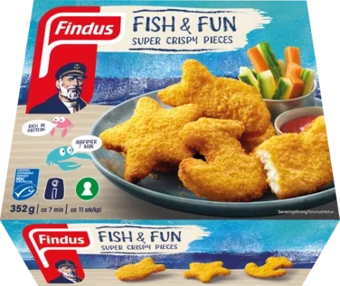 Fish&Fun Figurer 352g Findus