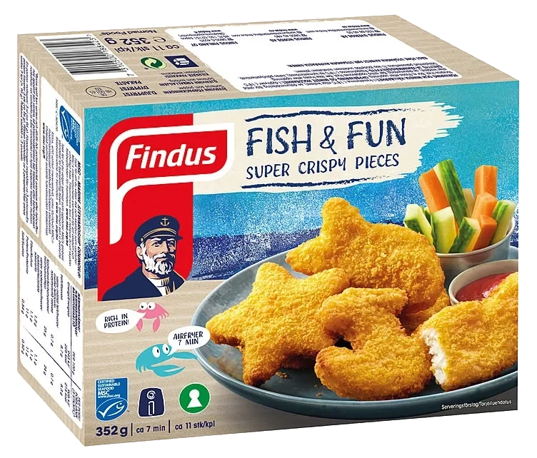 Fish&Fun Figurer 352g Findus
