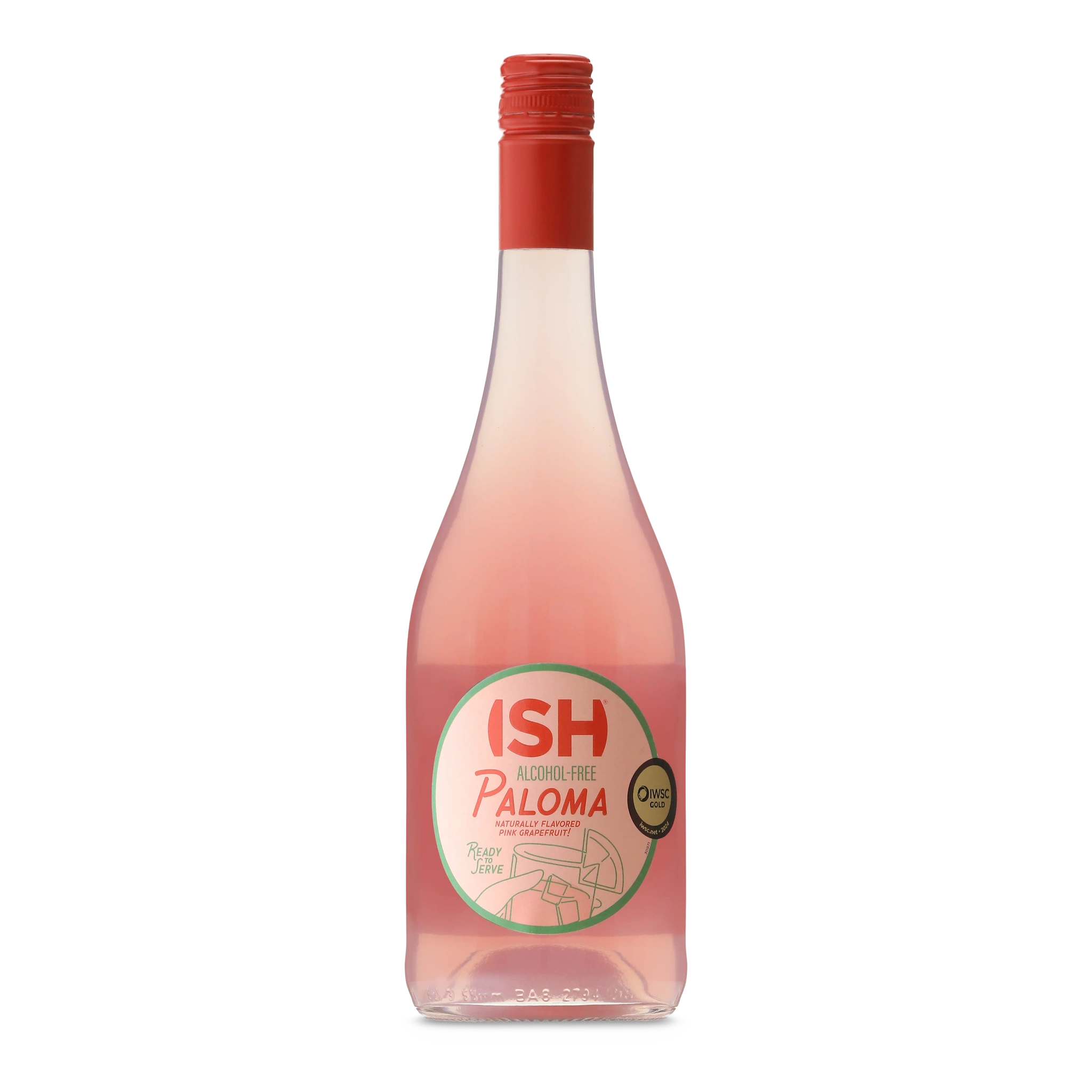 ISH PALOMA Alcohol-Free  "Ready-to-Serve" 750 ml