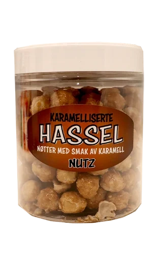 Karamelliserte Hasselnøtter 260g