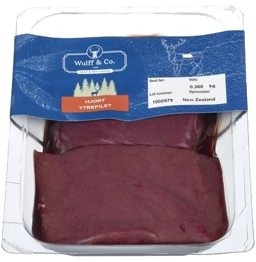 Kronhjort Medaljong 2x180gr av Ytrefilet