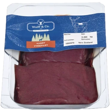 Kronhjort Medaljong 2x180gr av Ytrefilet