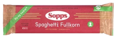 Sopps Spaghetti Fullkorn 450g