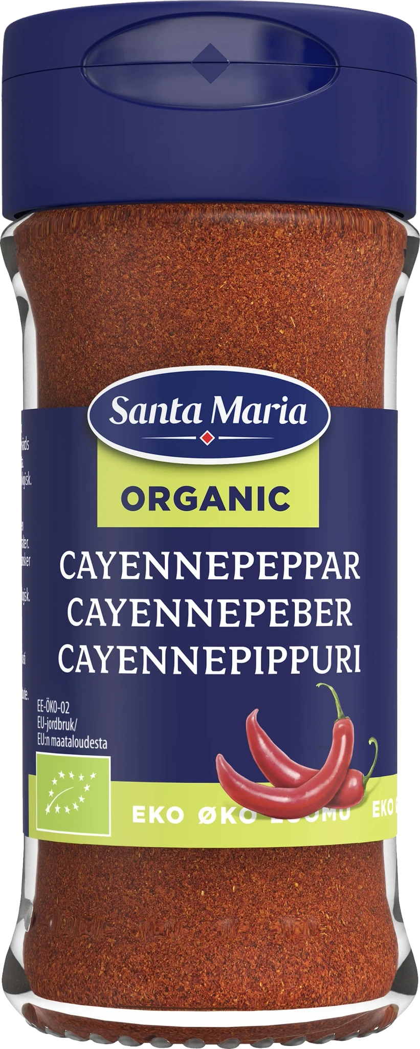 Organic Cayennepeppar