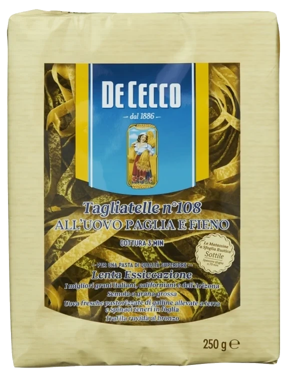 Tagliatelle To-Farget 250g De Cecco