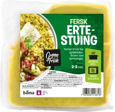 Ertestuing 400g Grønn&Frisk