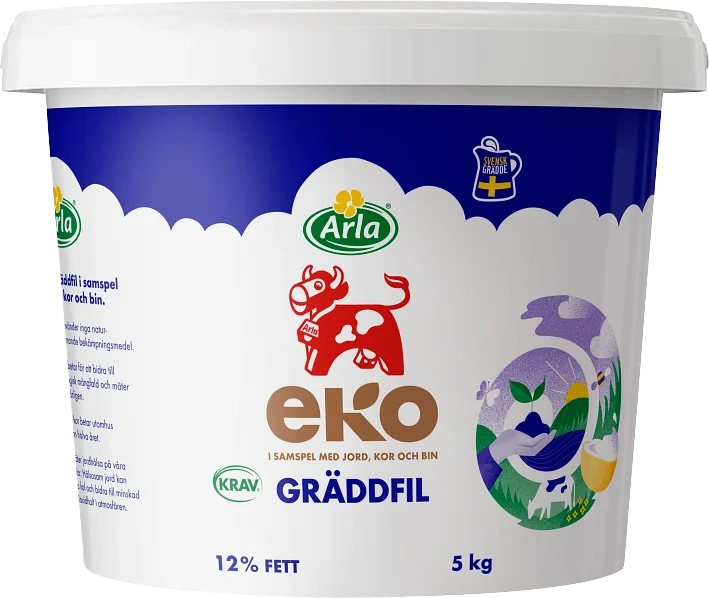 Eko gräddfil hink