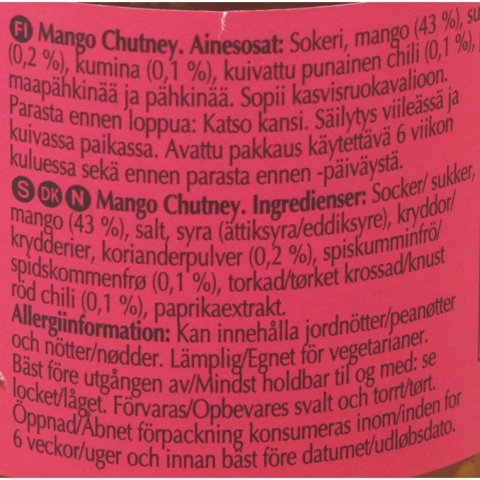 Mango Chutney