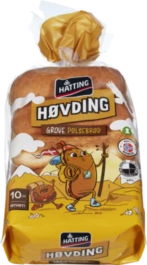 Høvding Grove Pølsebrød 40gx10stk