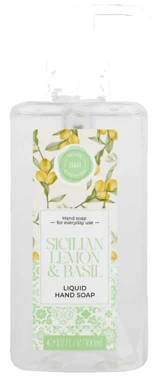 Sicilian Håndsåpe Lemon&Basil 300ml Home&Heaven