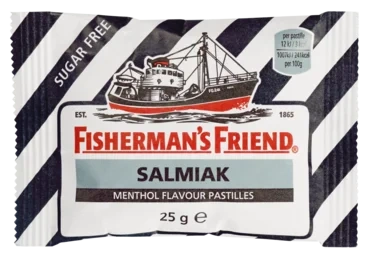 Salmiak Sugar Free Halstabletter