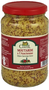 Chatel Dijonsennep Grov 350g Covinor