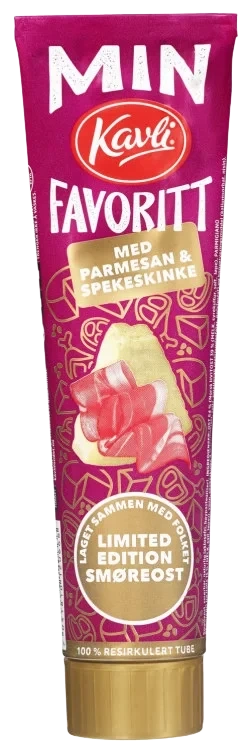 Parmesan Spekeskinke 175g Tube Kavli