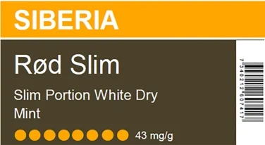 Siberia Rød Slim Mint
