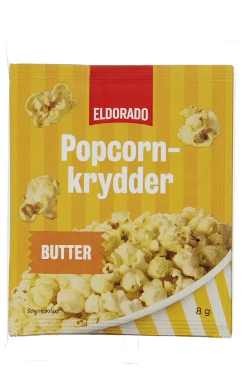 Popcornkrydder Butter 3x8g Eldorado