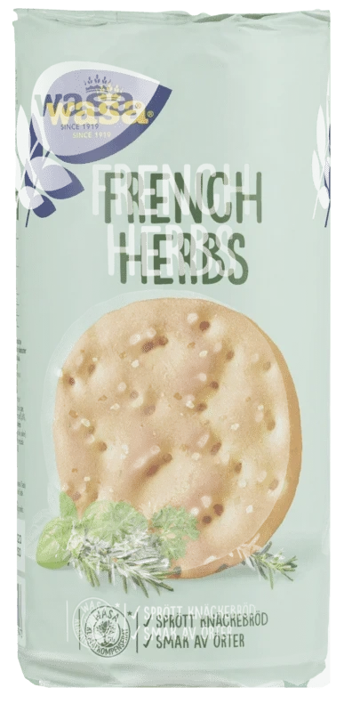 Wasa Runda French Herbs 250g