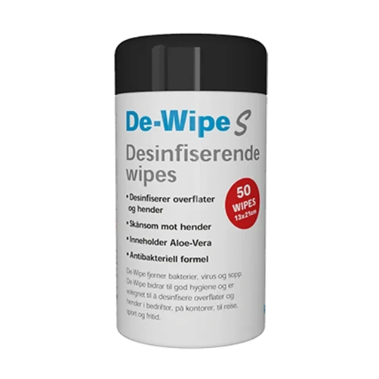 Desinfiserende Wipes 50stk