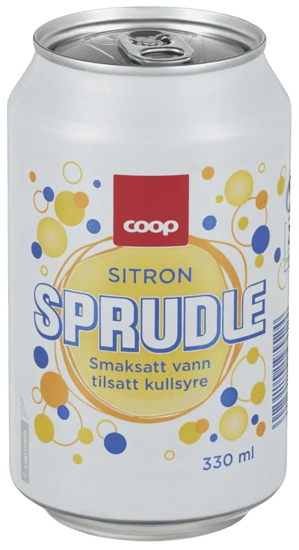Coop Sprudle Sitron 0,33l