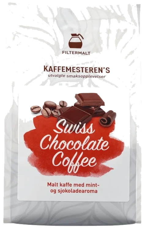 Kaffemesteren's Swiss Chocolate Coffee 200g