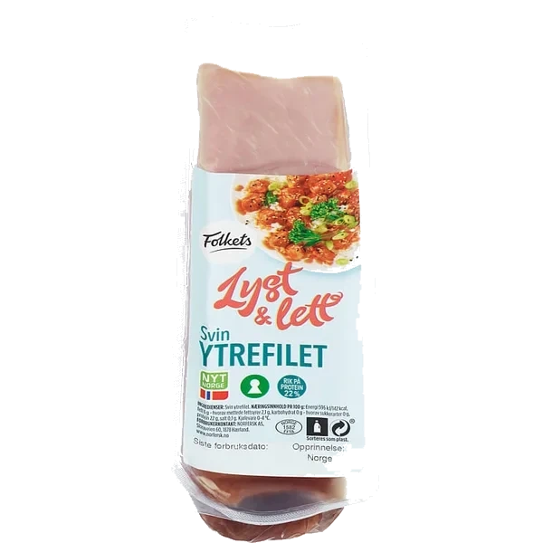 Svin Ytrefilet 500g Folkets