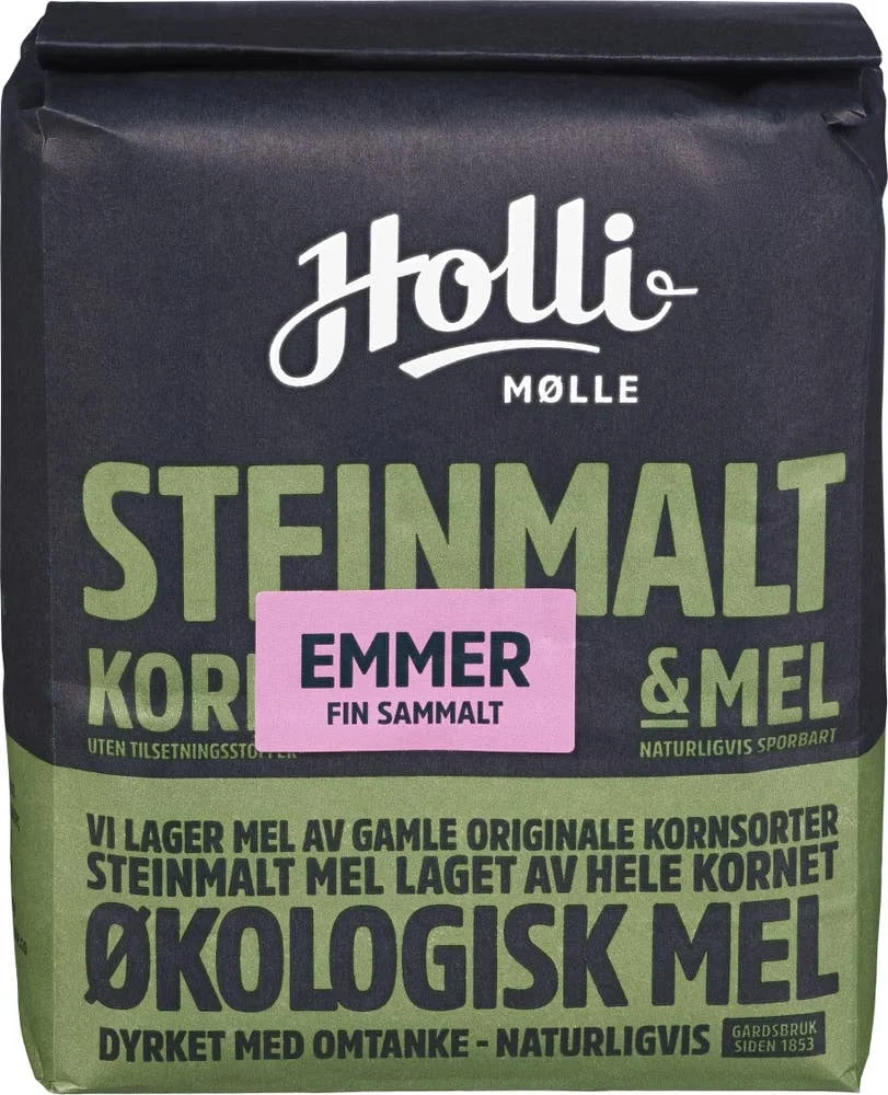 Holli Mølle Emmer Finmalt Øko 1kg
