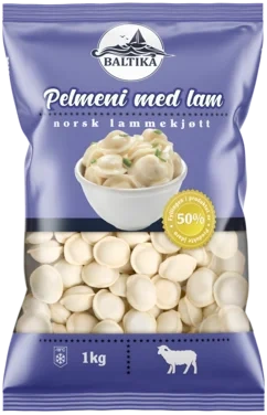 Pelmeni med Lam 1kg Baltika