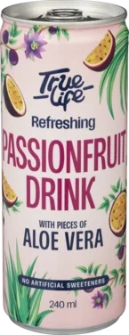 Passion Fruit Drink 240ml True Life