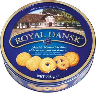 Butter Cookies 908g Royal Dansk