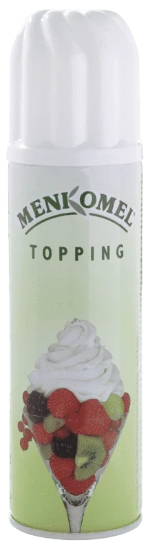 Menkomel Hvit Topping 250 g