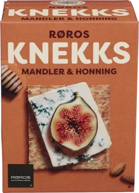 Knekks Kjeks Mandler&Honning 190g Røros