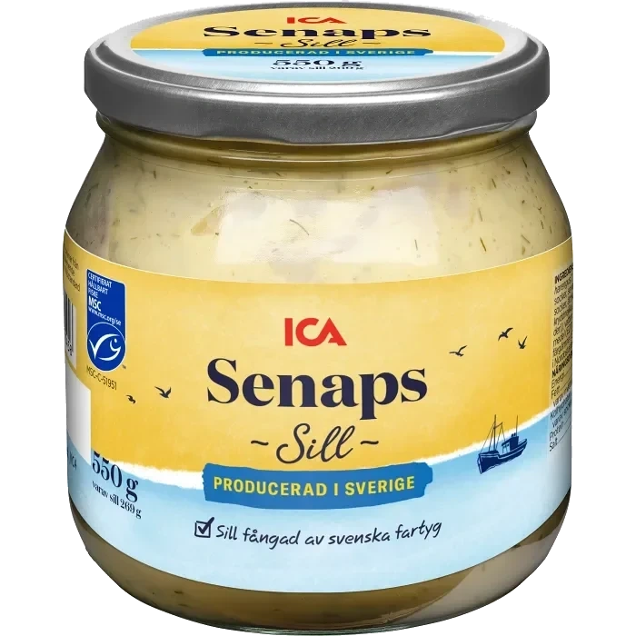 Senapssill 550g ICA